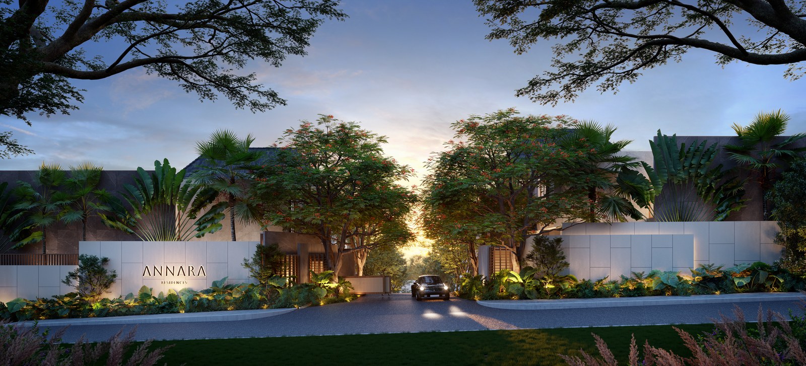 Annara Residences — охраняемый въезд